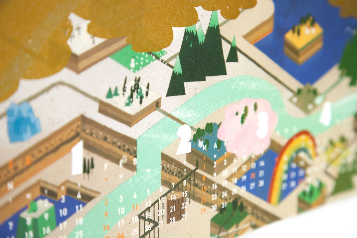 三機工業株式会社 2020年 ポスターカレンダー