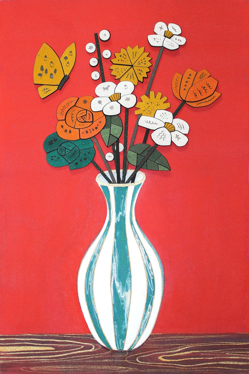 花瓶のある部屋